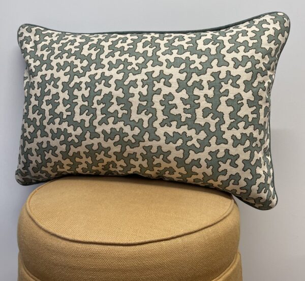 Blue Seaweed Cushion